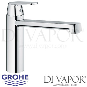 Grohe Eurosmart Cosmopolitan Single-Lever Sink Mixer - 2011 to 2013 - Tap Spare Parts 30193000 GEN1